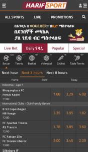 harif sport betting.